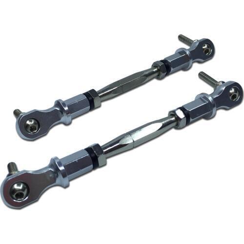 Alloy CNC Steering Turnbuckle Tie for 1/5 RC HPI BAJA Rovan King Motor 5B 5T 5SC rc car parts