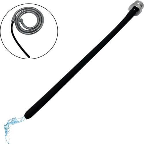 Silicone douche enema syringe shower cleaning head penis anal butt plug nozzle tip gay unisex sex toy For male female