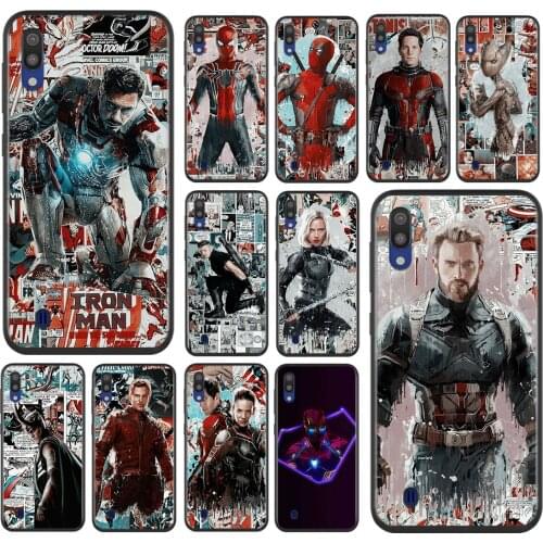 Marvel Avengers superhero For Samsung Galaxy A90 A80 A70 S A60 A50S A30 S A40 S A2 A20E A20 S A10S A10 E Soft Phone Case