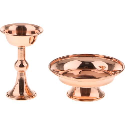 Tibetan Buddhist Mikky Offering Water Bowl Divine Focus Ritual Vesse, 1 Pack