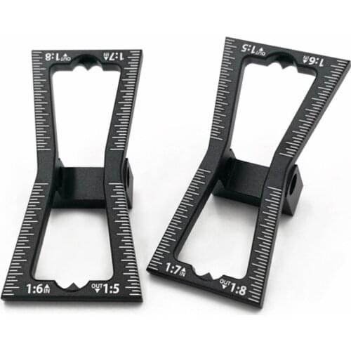 Dovetail Scribe Line Planner Woodworking Crossed Template Carpenter Drawing With Scale Woodworking Ruler Gauge Supplies