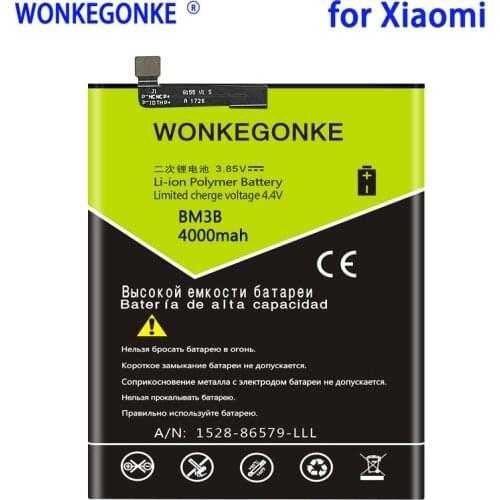 WONKEGONKE Xiaomi Mi Mix 2 Phone Batteries