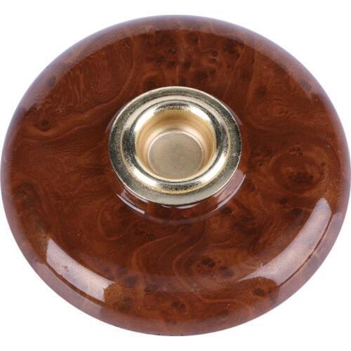 1pcs Cello End Pin Accessories with Metal Eye Brown Cello Non-slip Mat Pin Stopper Musical Instruments Parts & Accessories