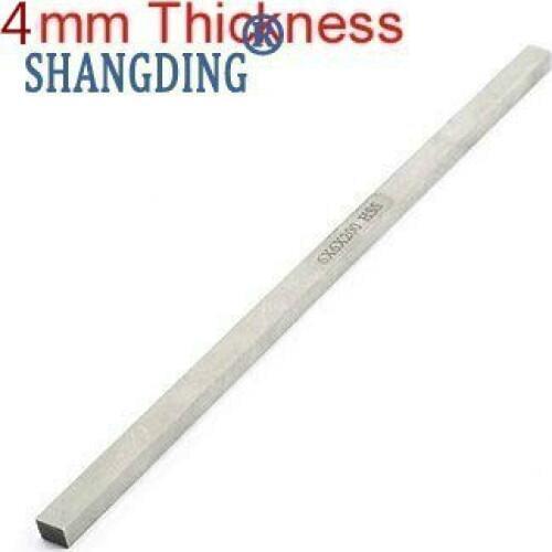 1pc Turning Parting Milling Mini Lathe HSS Tool Bit Gray 4mm Thickness x40/45/50/60mm x200mm Length