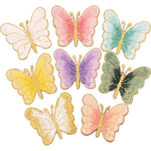 180PCS Boutique Butterfly Lace Accessories Supplies Hair Accessories for Girls Clothing DIY Handmade Crafts for Hair Bow Center