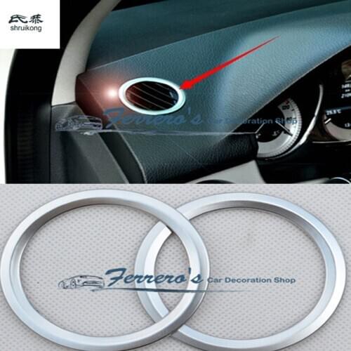 2pcs/lot for Mercedes Benz B-class /08-13 C-class / E-class /12-15 ML / GLK / GLA / GLC / GLS Air-conditioning outlet decoration