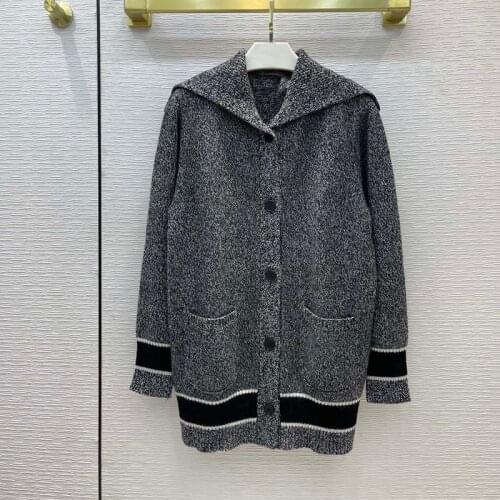 2021 Casual Female Loose Cardigan Spring Long Sleeve Sweater Women Knitted Cardigan Coat