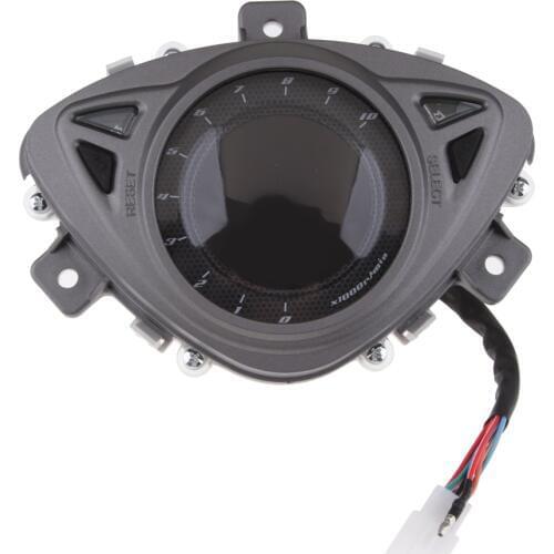 Motorcycle 7 Colors LCD Digital Speedometer Odometer Backlight For Yamaha 100RSZ