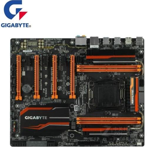 For Gigabyte GA X99-SOC Champion Motherboard LGA 2011 V3 DDR4 For Intel X99 Used Desktop Mainboard USB SATA PCI-E X16 3.0