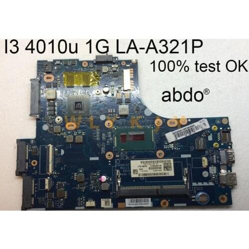 For Lenovo S410 m40-70 s40-70 notebook PC motherboard la-a321p motherboard cpu.i3 4010U hd8570m 1G 100% Test OK