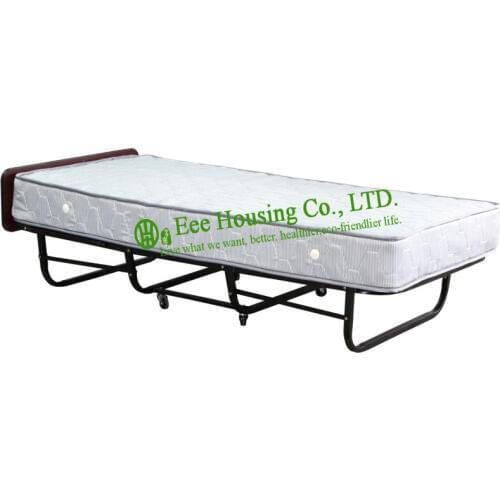 Hotel Extra Folding Bed,10cm sponge Rollaway Beds for Hotel guest room single size roll away folding hotel extra bed