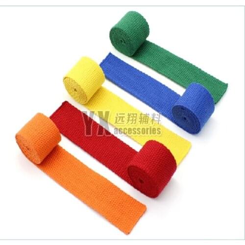 10meters cotton webbing 3cm width diy straps for bags backpack belt clothing band high tenacity high strength