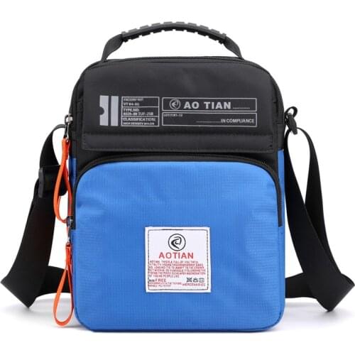 Mens Bag 2021 New Wave Crossbody Bags Outdoor Casual Canvas Messenger Bag Fashion Satchel Phone Pouches