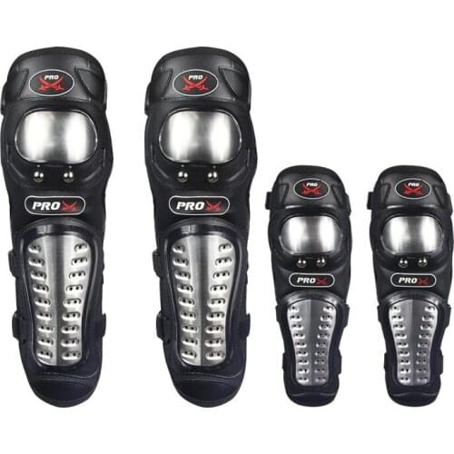 Motorcycle knee pads stainless steel elbow pads knee protector kit Cycling outdoor sports Motocross ATV UTV Protective equipment