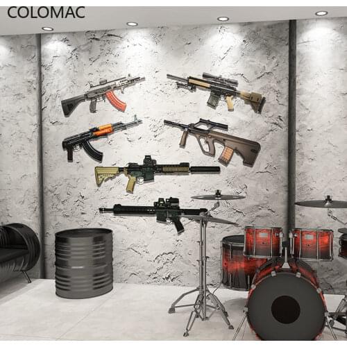Colomac Custom 3D Cyberpunk Wind Wallpaper Dress Up Hall KOL Photo Abstract Mural Home Decor for Living Room Drop Shopping