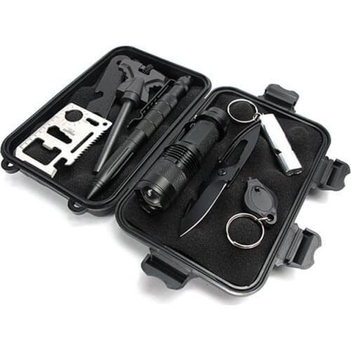 Hunting Waterproof Survival Sealed Box Dustproof Shockproof Bushcraft EDC Tool Storage Container Case Holder Camping Tackle Gear