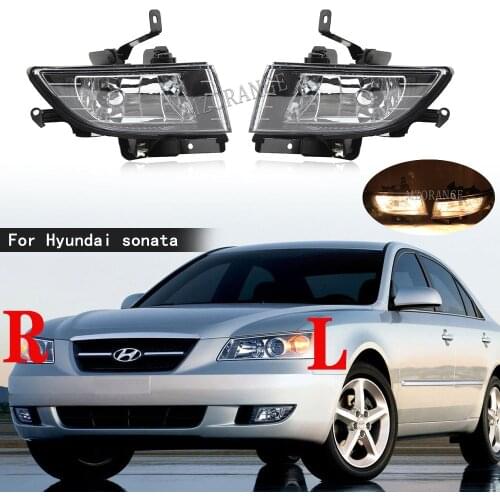 Front Bumper Fog Light For Hyundai Sonata NF 2005 2006 2007 2008 2009 2010 headlight drl Front Fog Lamp With Bulb