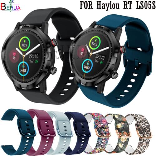 WatchBand Strap For xiaomi Youpin Haylou RT LS05S SmartWatch Silicone Wriststrap Bracelet For MI Watch Color Waterproof Belt