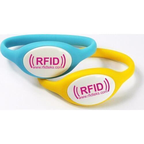 WB12 RFID Silicone Wristband/bracelet Tag, RFID Wristband RFID Bracelet with 125KHz, EM4200 Chip