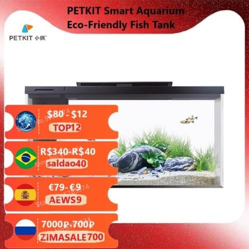 Xiaomi PETKIT Smart Aquarium Eco-Friendly Fish Tank Mobile APP Aquarium Management Smart Lighting System Light Gradient Mode