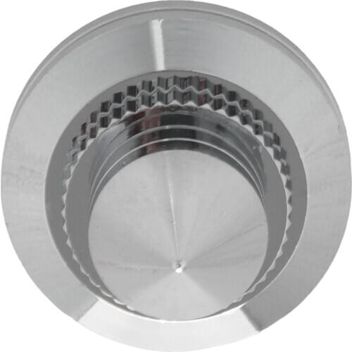 4 Sets Speakers Stand Feet Foot Pad Pure Copper Silver Loudspeaker Box Spikes Cone Floor Foot Nail M28x26