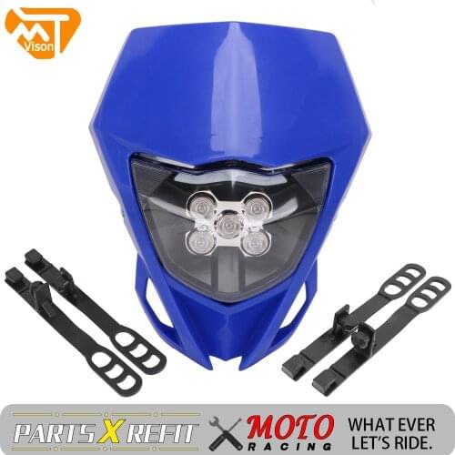 Motorcycle Accessories LED Headlight Head Light Headlamp For For YAMAHA YZ125 YZ250 YZ250F YZ426F YZ450F WR250 WR250F WR426F