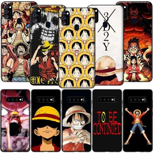 GX164 One Piece Luffy Case for Samsung A6 A7 A8 Plus A9 A10 A20 A30 A40 A50 A60 A70 A01 EU A11 A21S A31 A41