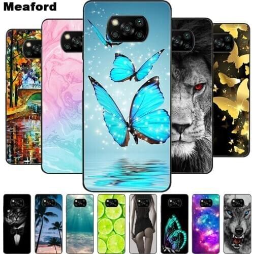 For Xiaomi POCO X3 Pro Case Silicon Back Cover Phone Case For POCO X3 Pro Soft Case for Xiomi POCO X3 Pro coque POCOX3 2021