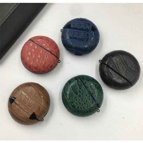 PU Leather Snake Skin Case For Huawei FreeBuds 3 Wireless Bluetooth Protective Cover for Huawei Freebuds 3 Headphone Hard Cases