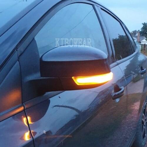 Dynamic Blinker For Ford Focus MK3 Mondeo MK4 LED Turn Signal Mirror light 2011 2012 2014 2015 2016 2017 2018