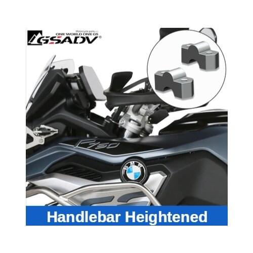 For BMW F750GS F850GS Handle Bar Riser Heighten Motorcycle Motorcycle Heightening Clamp Mount Accessories Safety Protection