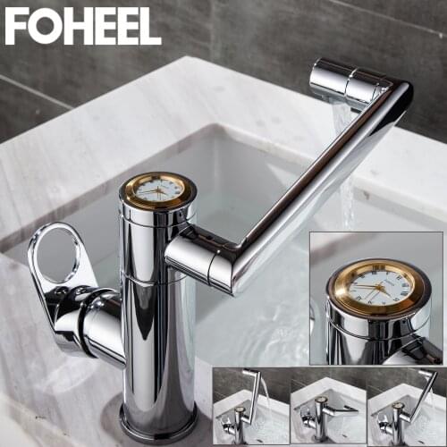 FOHEEL Gold Bath Faucets