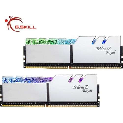 G.Skill 16GB/32GB DDR4 Trident Z Royal 3600Mhz/4000MHz CL18 1.35V Dual Channel Kit (2x8GB/2x16GB)