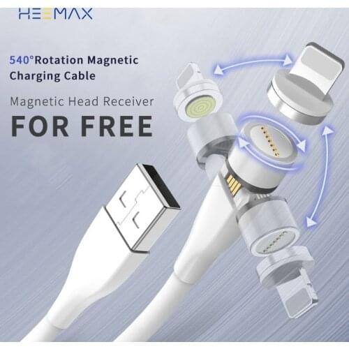 Magnetic Cable Micro USB Cable USB Type C 3A Fast Magnetic Charge For iPhone 12 Samsung Xiaomi USB C TPE Charging Wire Cord