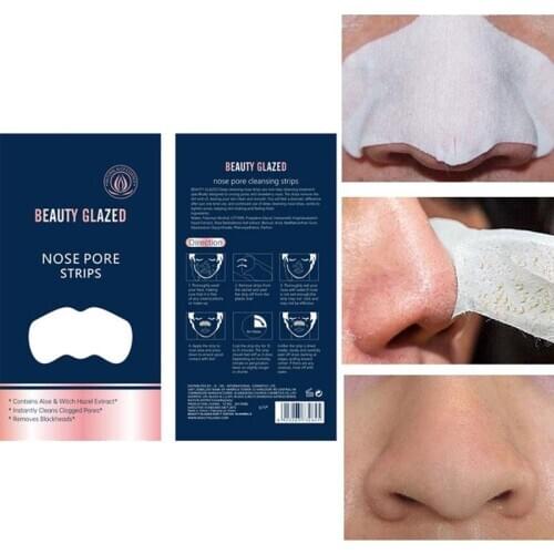 5Pcs Nose Patch Blackhead Acne Remover Nose Mask Treatment Pore Strip Face Lift Firming Nose Oil-Control Mask Skin Care Supplies