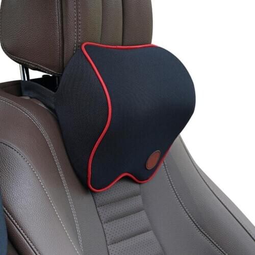 Car Neck Headrest Pillow Cushion Auto Seat Head Support Protector Automobiles Seat Rest Memory Cotton Car Accessories