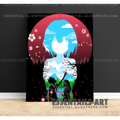 Shoya Ishida Yuzuru Nishimiya Shouko Anime Koe no Katachi Poster Canvas Wall Art Painting Decor Bedroom Home Decoration Prints