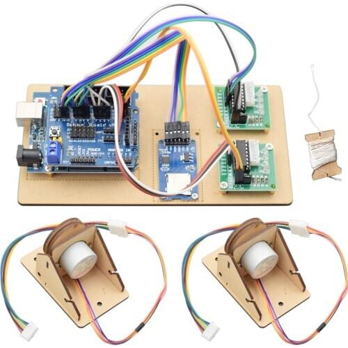 Cheapest Open Source Drawbot Draw Line Plotter Wall Painting Robot Scribit Maker Project Kit Polargraph for Arduino