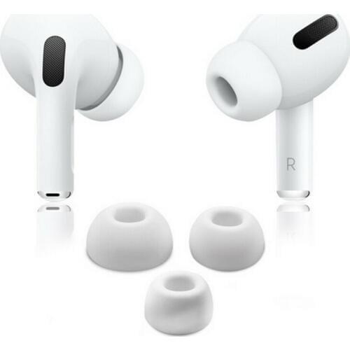 Silicone Memory Foam Ear Tips For AirPods Pro Replacement Earpads For Apple AirPods Pro Bluetooth Earphone Accessories