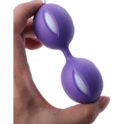 YEAIN Female Smart Duotone Ben Wa Ball Weighted Female Kegel Vaginal Tight Exercise Training Ball Vibrators Sex Toys For Women