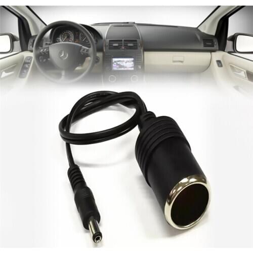 High Quality 12V Female Car Cigarette Lighter Socket Plug Connector Charger Cable Adapter DC 5A Amper Car Charger Adapter