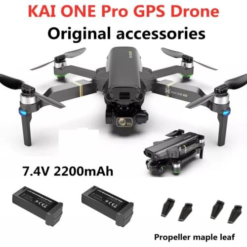 KAI ONE Pro GPS Drone Original Accessories Parts 7.4V 2200mAh Battery Propeller Blade For KAI 1 Quadcopter Spare Parts