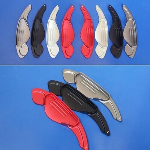 For Land Rover 2pcs Aluminum Steering Wheel Shift Paddle Shifter Extension