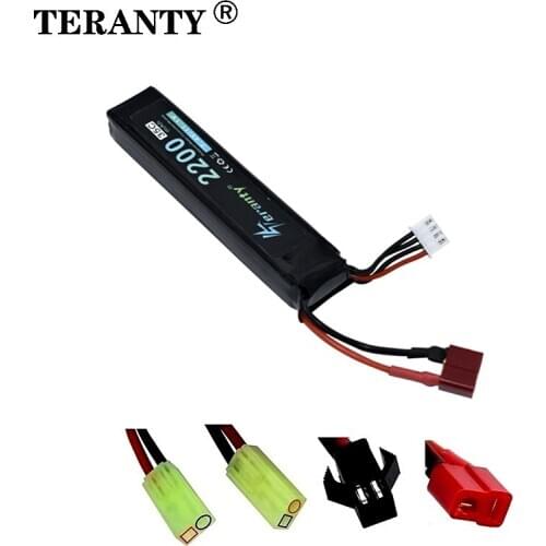 Upgrade 2200mAh 35C Water Guns 1Pcs 11.1V Lipo Battery 3S for AKKU Mini Airsoft BB Air Pistol Electric Toys Guns RC Parts