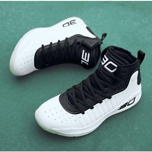 High Quality Basketball Shoes Men Sneakers Boys Basket Shoes Autumn High Top Anti-slip Outdoor Sports Shoes Trainer Women Summer