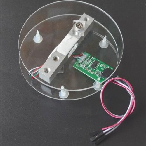 Digital Load Cell Weight Sensor HX711 AD Converter Breakout Module 5KG 10KG Portable Electronic Kitchen Scale for Arduino Scale