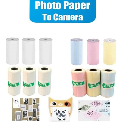 Photo Paper Thermal Printing for Instant Printer Camera Dual Lens Screen Video Children Outdoor Gift DIY Sticker