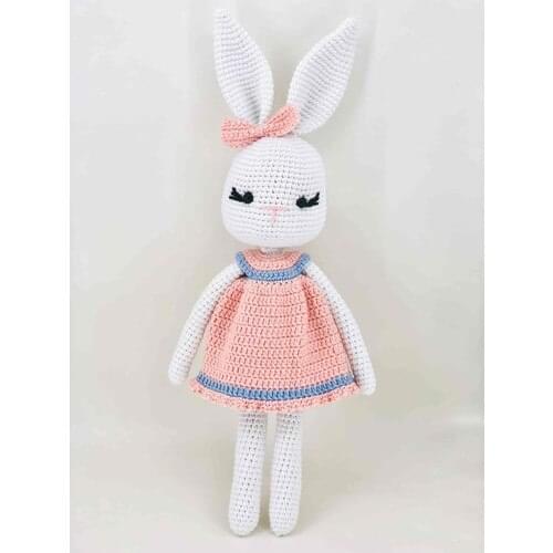 Toy Rabbit Amigurumi Organic Mesh Toy Suited Rabbit
