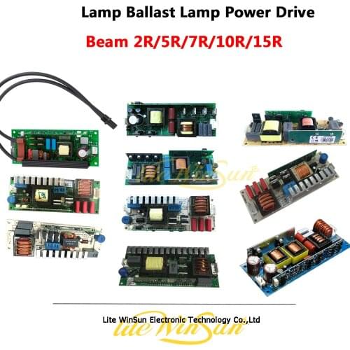 Litewinsune Freeship Lamp Ballast Drive for Sharp Beam Moving Head Cabeza Lyre Light Electronic Ballast Current
