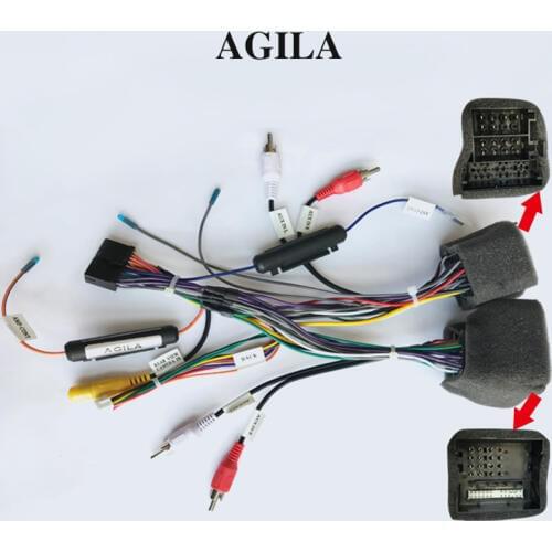New Hot Special ARKRIGHT Wiring Harness Cable For OPEL AGILA Radio Head Unit Adaptor